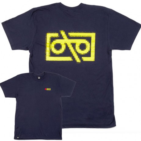 TSHIRT BSD EJECT NAVY