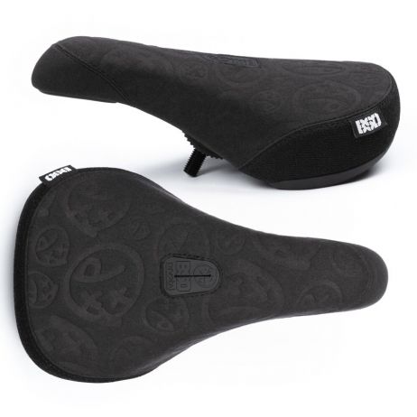 BMX SEAT BSD PIVOTAL FAT ACID FLASHBACK BLACK