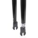 BMX FORK RANT TWIN PEAKS FLATLAND 0MM GLOSS BLACK (W/ BRAKEMOUNT)