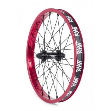 FRONT BMX WHEEL 18" RANT PARTY ON V2 RED