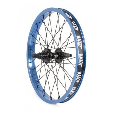 ROUE ARRIERE 18" RANT PARTY ON V2 CASSETTE BLUE