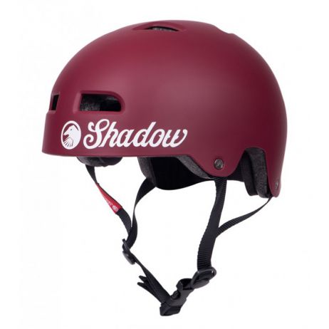 CASQUE SHADOW BMX CLASSIC MATTE BURGUNDY