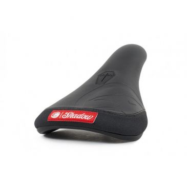 BMX SEAT PIVOTAL SHADOW CROW LEATHER BLACK