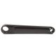 BMX CRANKS BSD SUBSTANCE XL V2 FLAT BLACK 24 MM (W/ BB)