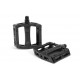 BMX ALLOY PEDALS SHADOW RAVAGER BLACK (LOOSEBALL)