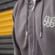 ZIP UP HOODIE BSD SECOND STRIKE GRAPHITE