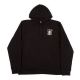 SWEAT CAPUCHE BSD MORE SPEED "GRIME" BLACK