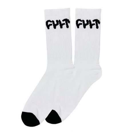 CHAUSSETTES CULT LOGO WHITE