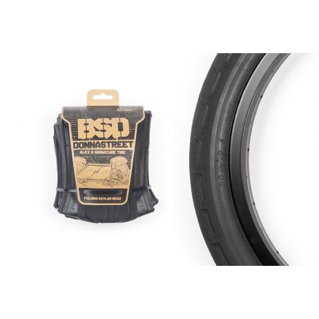 BMX TIRE KEVLAR BSD DONNASTREET BLACK