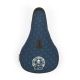 BMX SEAT BSD PIVOTAL GRIME BLACK/BLUE (DENIM COX)