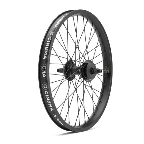 CINEMA BMX CASSETTE WHEEL 888 BLACK