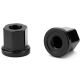 CINEMA BMX AXLE NUTS BLACK