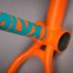 BMX FRAME BSD ALVX + ELECTRIC ORANGE 2022