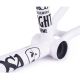 BMX FRAME SUBROSA FLIGHT PARK MATTE WHITE (NAKAMURA)