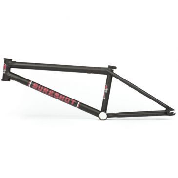 BMX FRAME BSD SURESHOT FLAT BLACK 2023