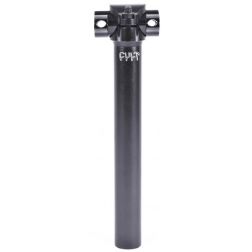 RAILED SEAT POST CULT BLACK