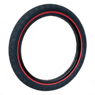 BMX TIRE RANT SQUAD RED WALL