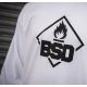 TSHIRT BSD LONG SLEEVES ROASTIN WHITE