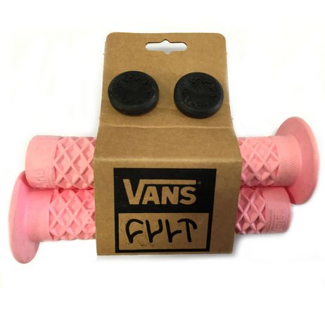 POIGNEES BMX CULT VANS PINK AVEC FLANGES